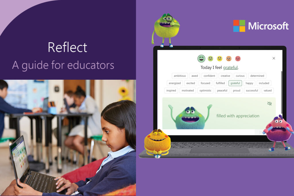 Cartel de Reflect para educadores