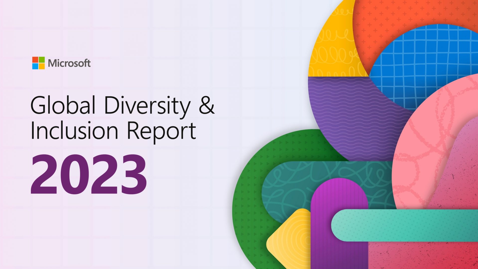 Arte del informe sobre diversidad e inclusión global