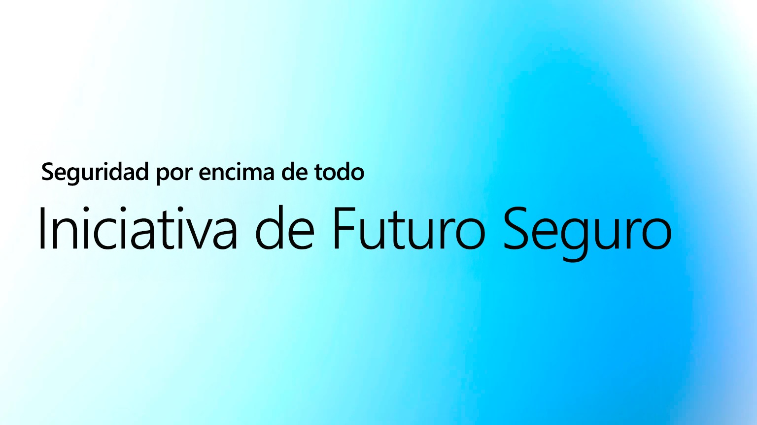 Un fondo azul y blanco con letras negras