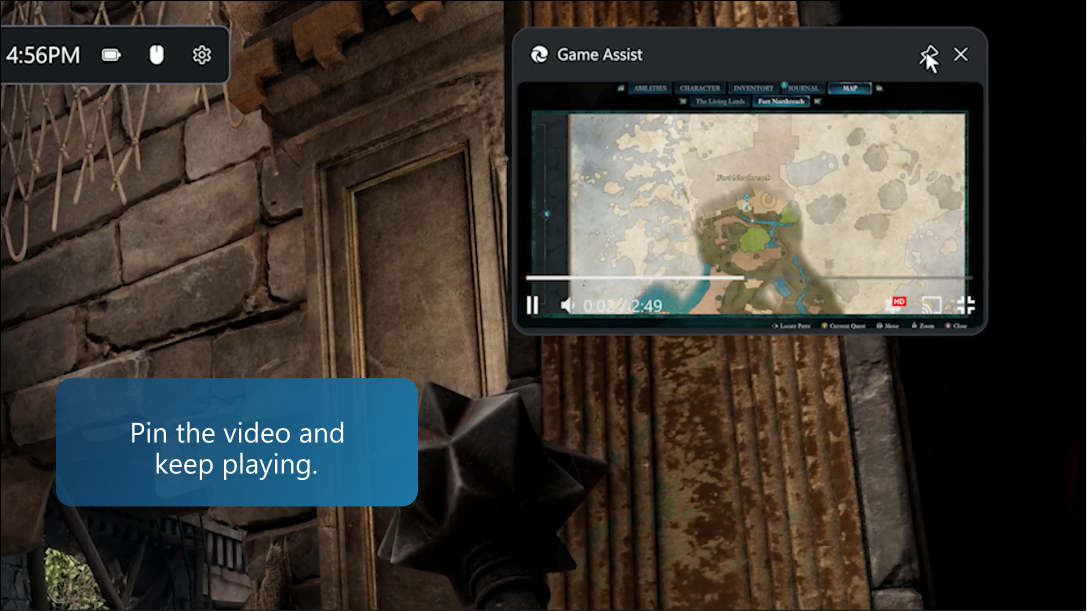 Captura de pantalla de Game Assist