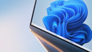 Una laptop con Windows