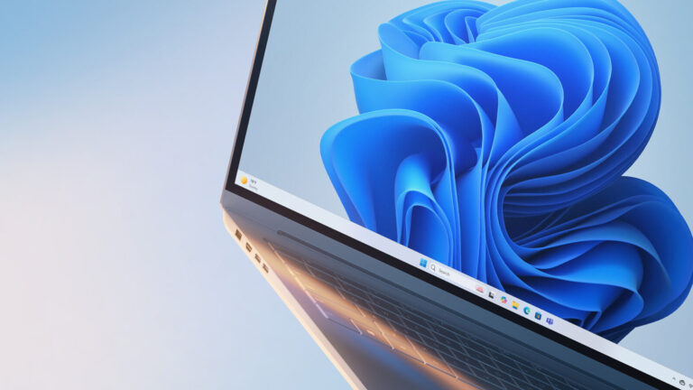 Una laptop con Windows